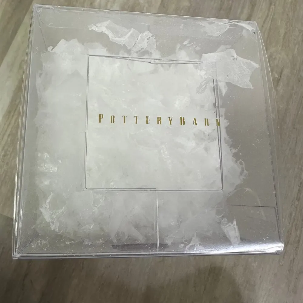 Pottery Barn box of Faux Snow Vase Filler
